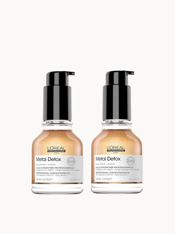 L'Oréal Professionnel Metal Detox Oil Duo Bundle