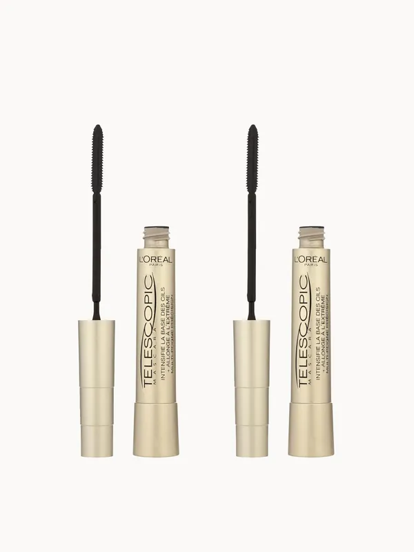L'Oreal Paris Telescopic Mascara Duo Bundle - Black