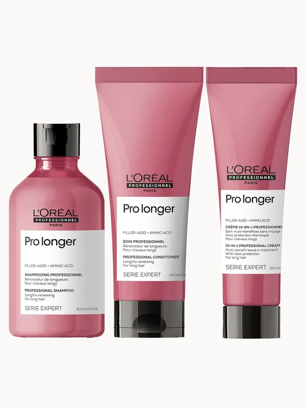 L'Oréal Professionnel Pro Longer Shampoo, Conditioner and Cream Trio