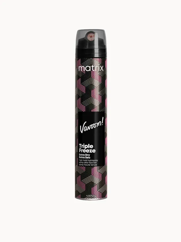 Matrix Vavoom Triple Freeze Extra Dry High Hold Hairspray for Long Lasting Lift 300ml - L'Oréal Paris
