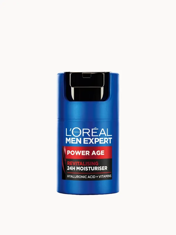 L'Oréal Paris Men Expert Power Age Moisturiser with Hyaluronic Acid 50ml - L'Oréal Men Expert