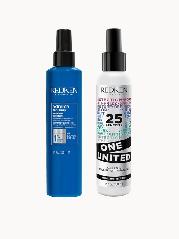 Redken Extreme Anti-Snap and One United Hair Treatment Bundle