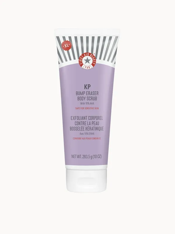 First Aid Beauty KP Bump Eraser Body Scrub with 10% AHA 283.5g - The Ordinary