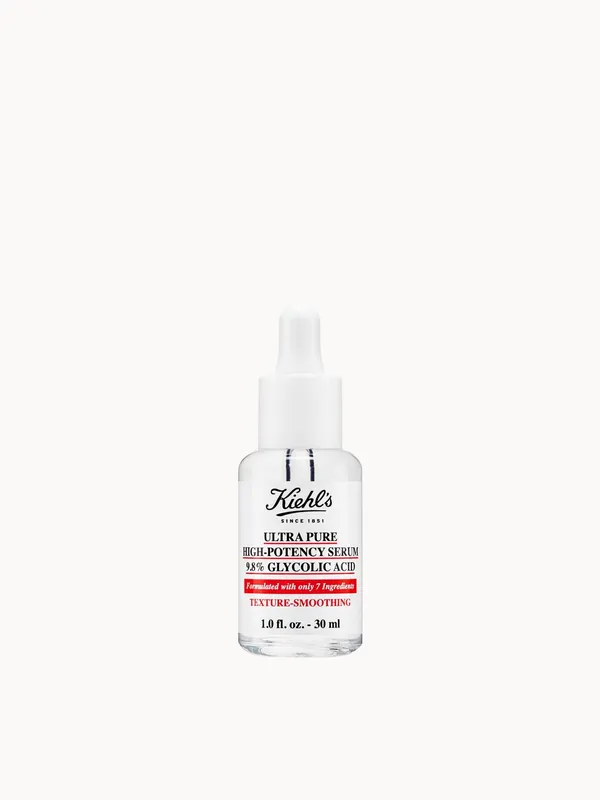 Kiehl's Ultra Pure 10% Glycolic Acid Texture-Smoothing High-Potency Serum 30ml