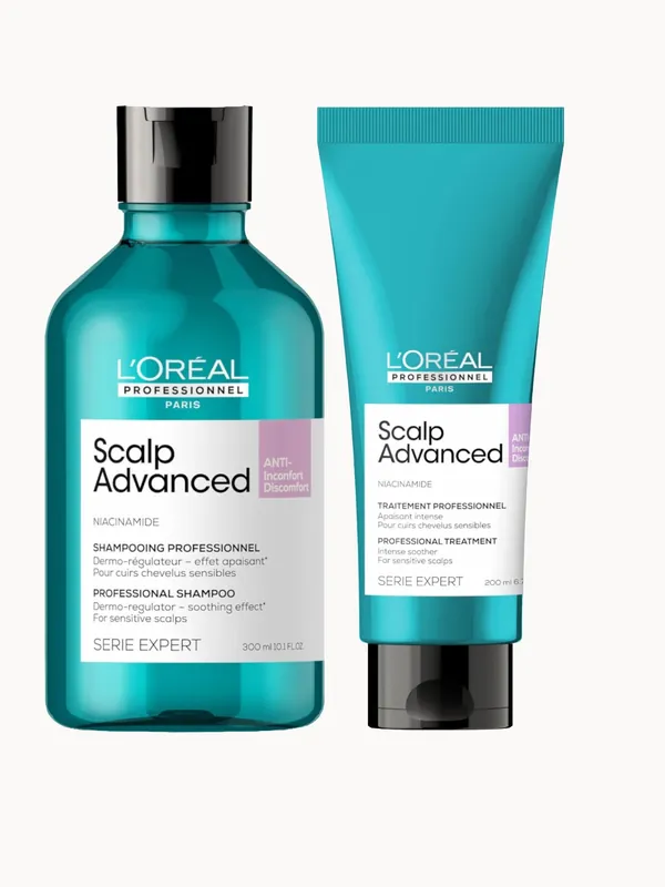 L'Oréal Professionnel Serié Expert Scalp Advanced Anti-Discomfort Hair Shampoo and Treatment Duo