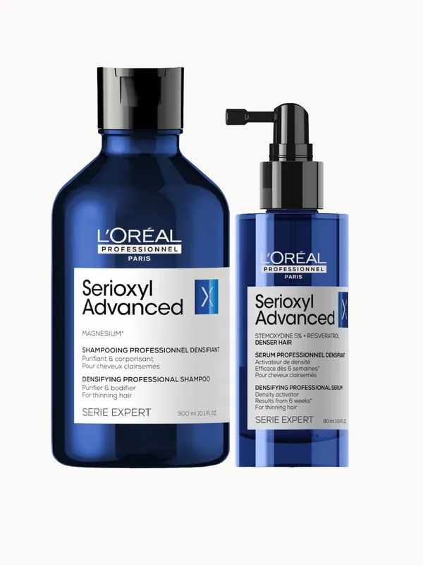 L'Oréal Professionnel Serié Expert Scalp Advanced Shampoo and Hair Thinning Serum Duo