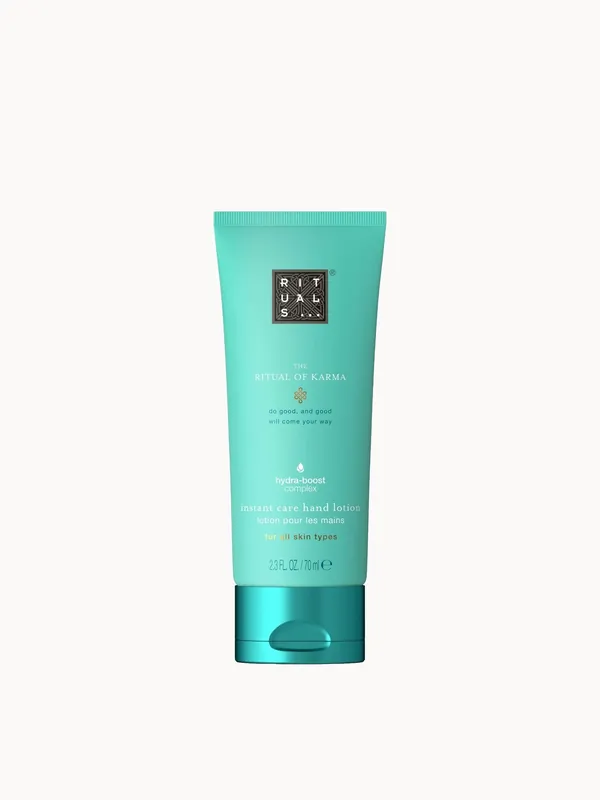 RITUALS The Ritual of Karma Lotus Flower & White Tea Instant Care Hand Lotion 70 ml - BEAUTYPRO