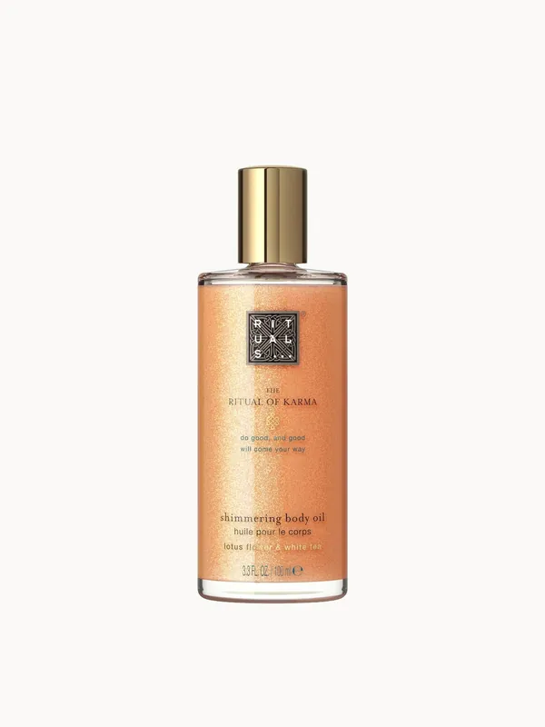 RITUALS The Ritual of Karma Lotus Flower & White Tea Shimmering Body Oil 100 ml - NUXE