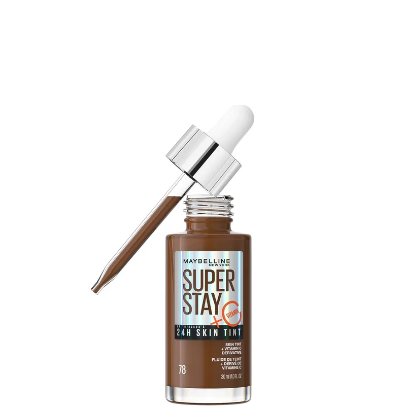 Maybelline Super Stay up to 24H Skin Tint Foundation + Vitamin C 30ml (Various Shades)