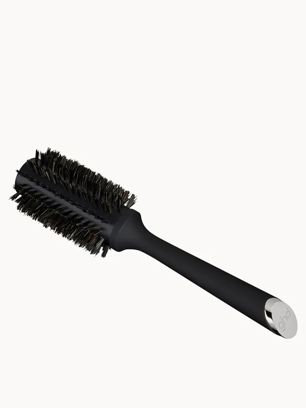 ghd The Smoother Natural Bristle Radial Hair Brush 35mm - Moroccanoil
