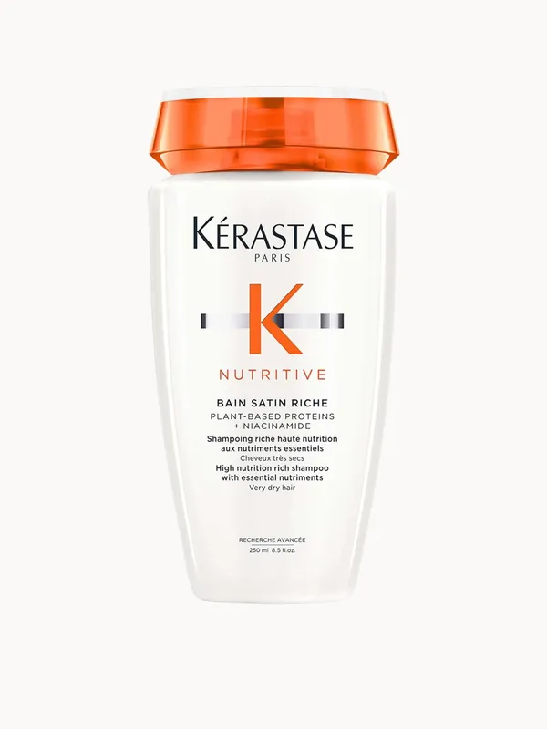 Kérastase Nutritive Bain Satin Riche High Nutrition Rich Shampoo for Dry Hair 250ml - Kerastase
