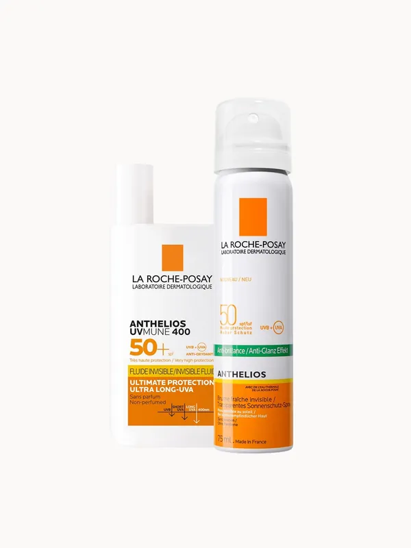 La Roche-Posay Anthelios Sun Protection SPF50+ Routine Bundle