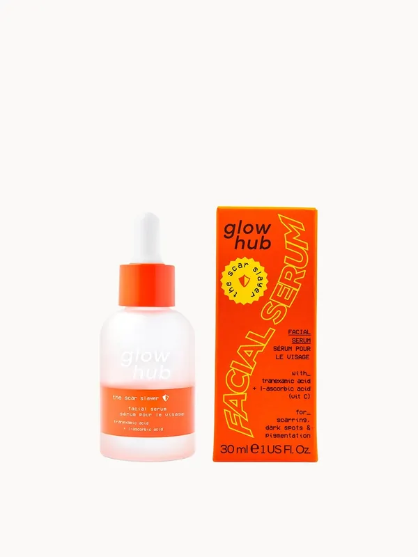 Glow Hub The Scar Slayer Facial Serum 30ml - The INKEY List