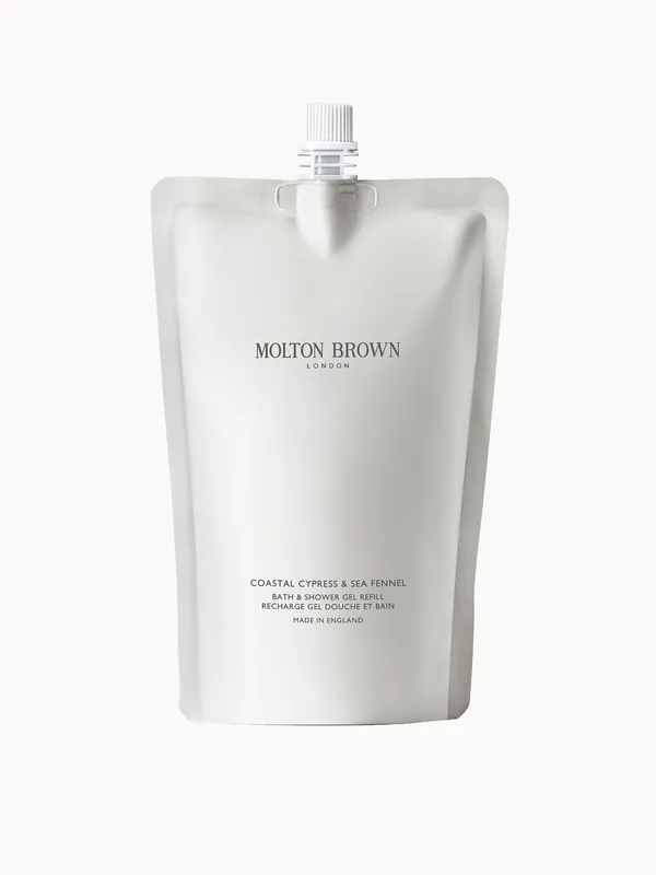 Molton Brown Coastal Cypress and Sea Fennel Bath and Shower Gel Refill 400ml - ESPA