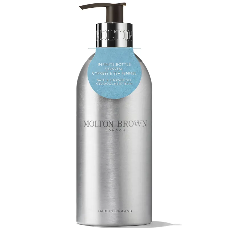 Molton Brown Coastal Cypress and Sea Fennel Infinite Bottle 400ml - lookfantastic Beauty Box