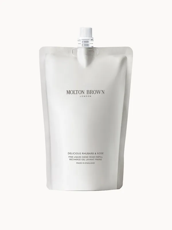 Molton Brown Delicious Rhubarb and Rose Fine Liquid Hand Wash Refill 400ml