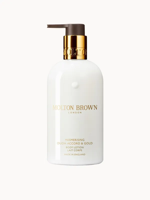 Molton Brown Mesmerising Oudh Accord and Gold Body Lotion 300ml - NUXE