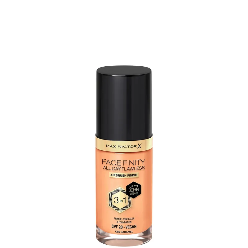 Max Factor Facefinity All Day Flawless 3 in 1 Vegan Foundation 30ml (Various Shades) - L'Oréal Paris