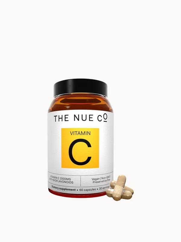 The Nue Co. Vitamin C Supplements - 60 Capsules