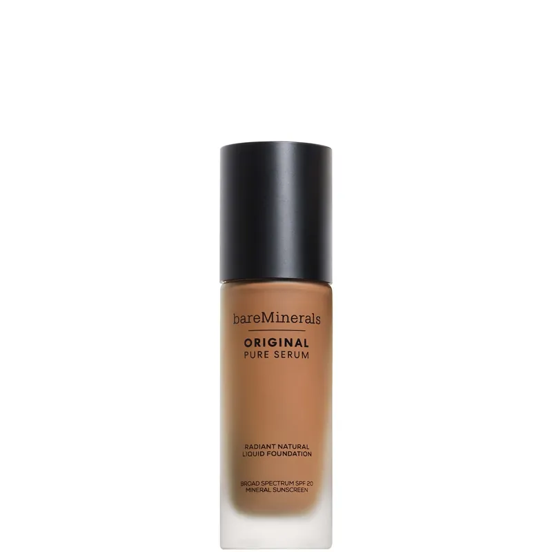 bareMinerals Original Pure Serum Radiant Natural Liquid Foundation Mineral SPF20 30ml (Various Shades)