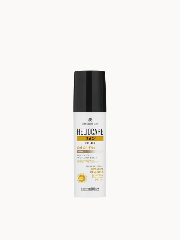 Heliocare 360° Color Gel Oil-Free Sunscreen Protector Bronze SPF 50+ 50ml