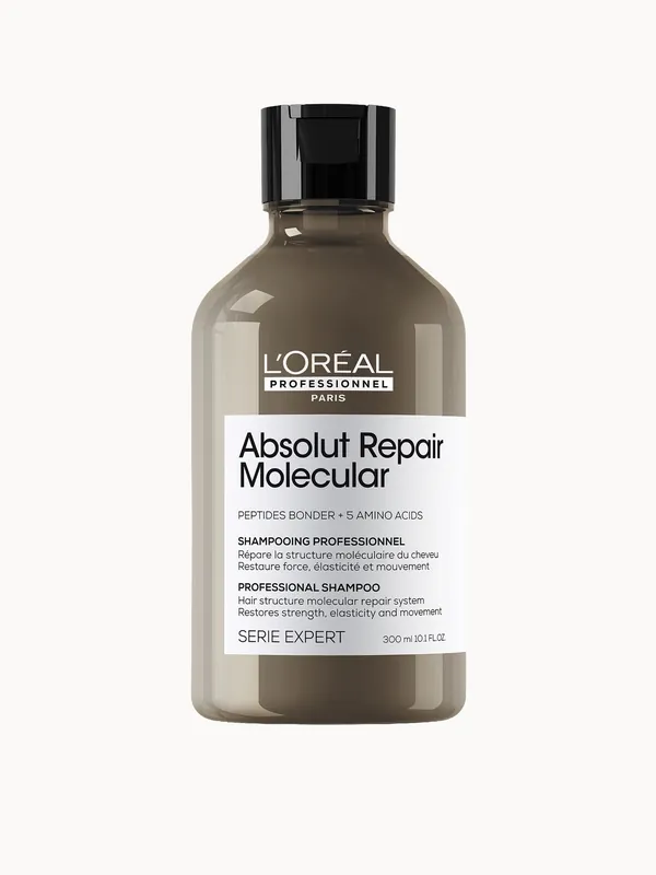 L'Oréal Professionnel Absolut Repair Molecular Sulphate Free Shampoo for Damaged Hair 300ml