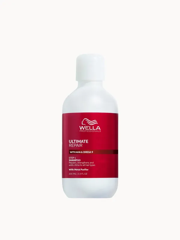 Wella Professionals Ultimate Repair Shampoo, Professional Lightweight Shampoo for Damaged Hair 100ml - Redken