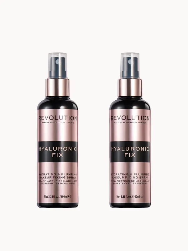 Makeup Revolution Hyaluronic Fixing Spray Duo - YSL