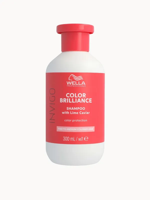 Wella Professionals Care Invigo Color Brilliance Colour Protection Shampoo for Fine to Medium Hair 300ml