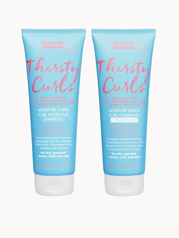 Umberto Giannini Thirsty Curls Shampoo and Conditioner Duo