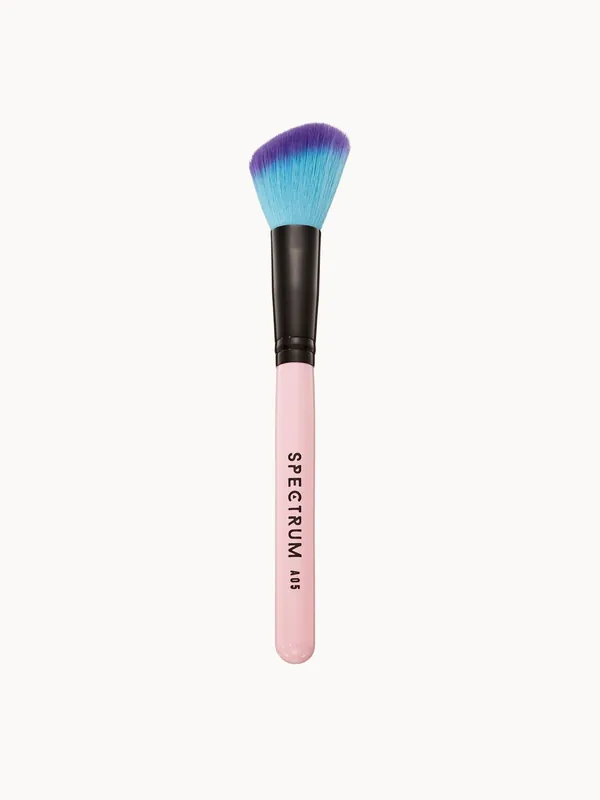 Spectrum Millennial Pink A05 Angled Cheek Brush - Real Techniques