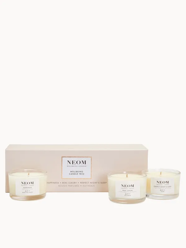 NEOM Wellbeing Wellbeing Candle Trio