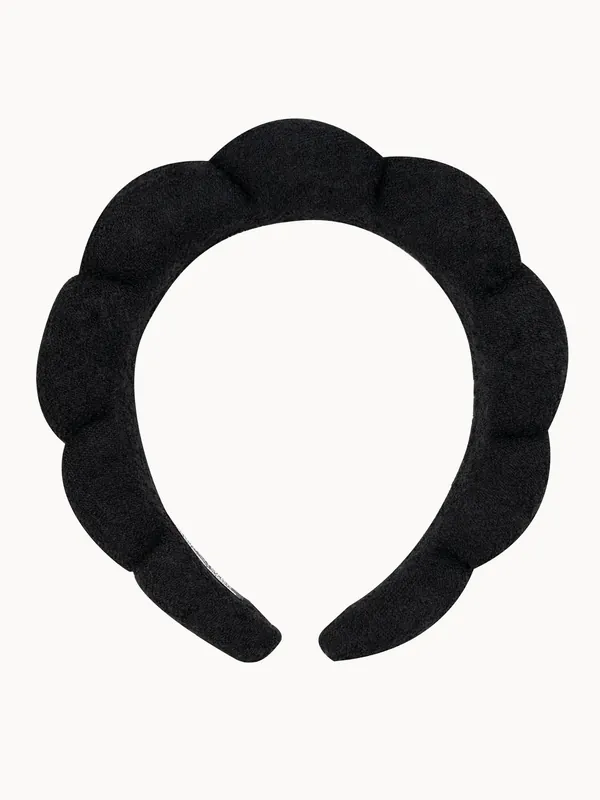 brushworks Black Cloud Headband
