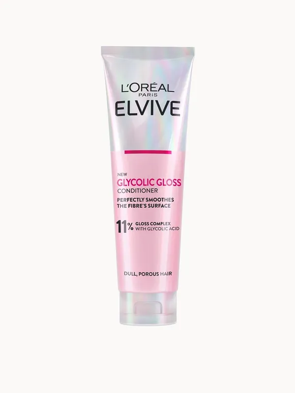 L'Oréal Paris Elvive Glycolic Gloss Conditioner for Dull Hair 150ml - Beauty Works