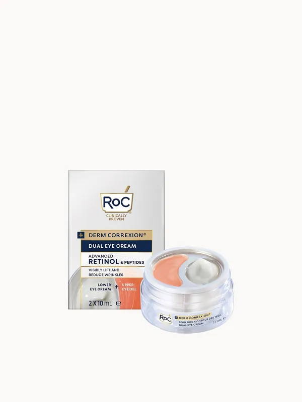 RoC Skincare Derm Correxion Dual Eye Cream 2 x 10ml - Caudalie