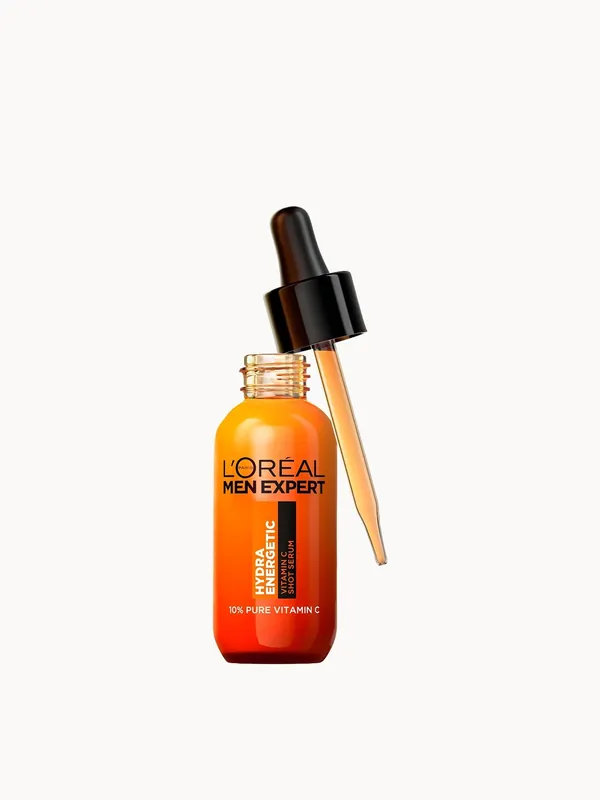 L'Oréal Men Expert Hydra Energetic 10% Pure Vitamin C Serum 30ml - L'Oréal Paris Men Expert