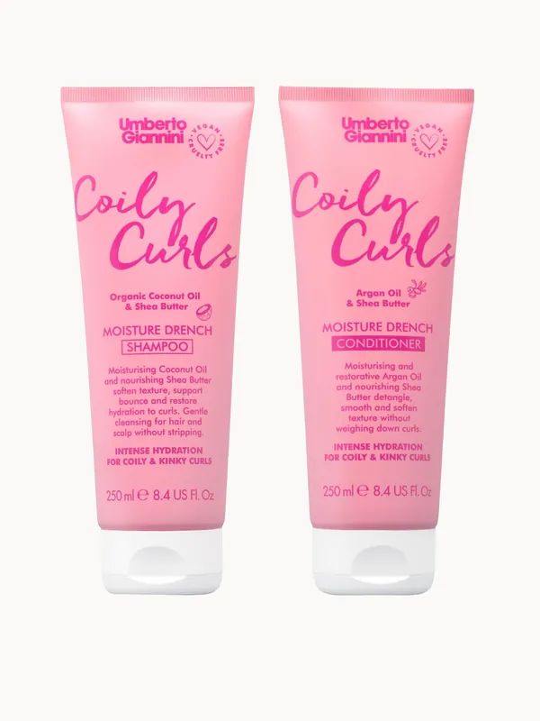 Umberto Giannini Coily Curls Shampoo and Conditioner Duo