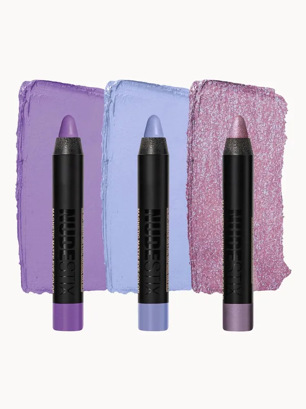 Nudestix Dreamy Easy Eyes - 3PCS Mini Pencils Kit (Worth £62)