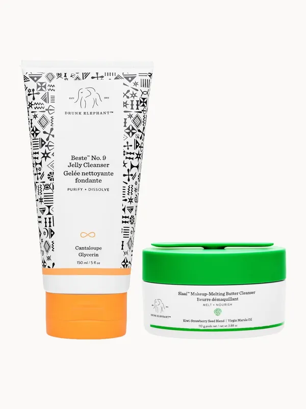 Drunk Elephant Double Cleanse Bundle - Clinique