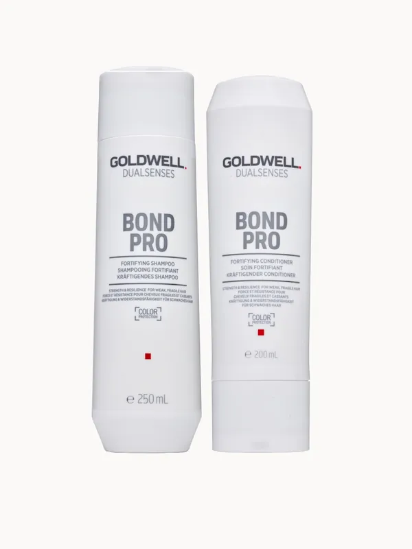 Goldwell Dualsenses Bond Pro Shampoo and Conditioner Duo For Weak, Damaged Hair (Worth £30.80)