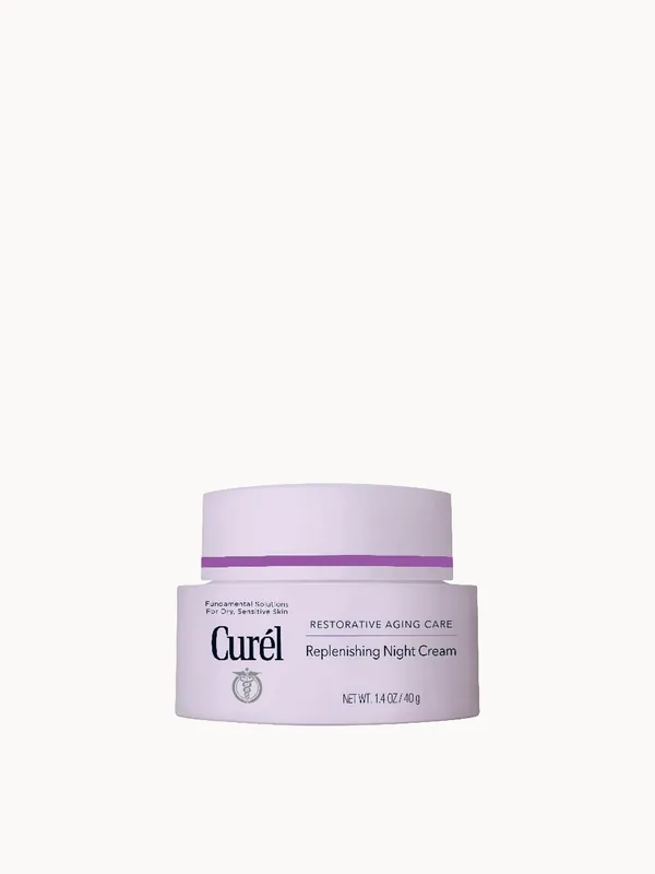 Curél Replenishing Night Cream for Dry, Sensitive Skin 40ml - The INKEY List