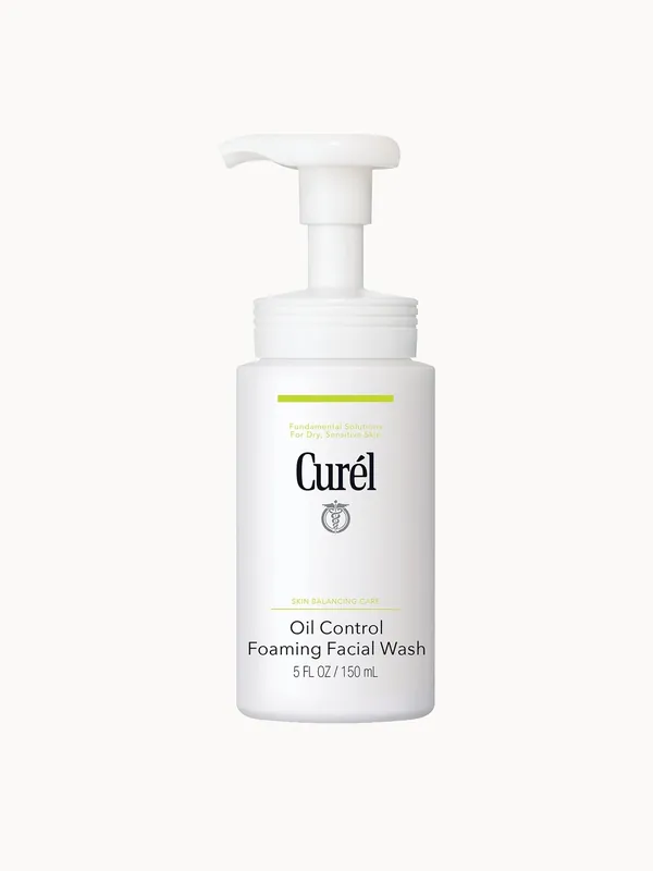 Curél Skin Balancing Care Oil Control Foaming Facial Wash for Sensitive Skin 150ml - La Roche-Posay