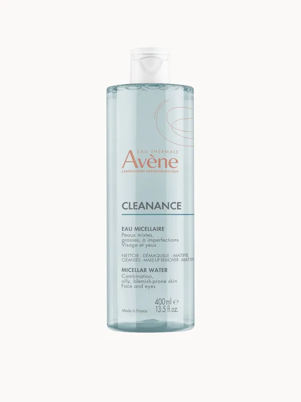 Avène CLEANANCE Micellar Water for Oily, Blemish-Prone Skin 400ml