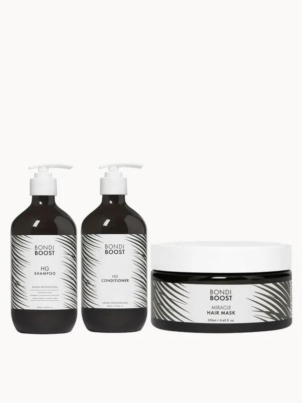BondiBoost HG Care Plus Miracle Mask Trio