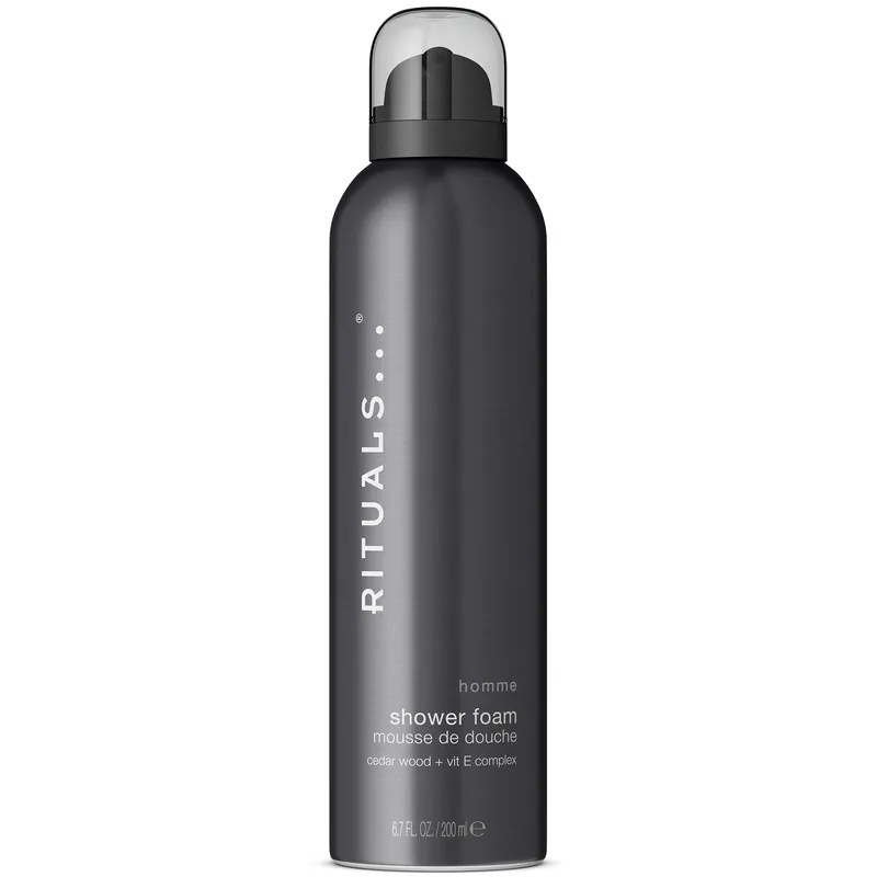 RITUALS Homme Collection Cedar Wood + Vitamin E Complex Foaming Body Wash 200ml