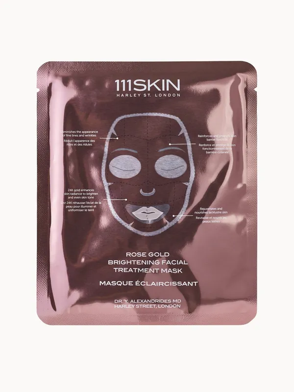 111SKIN Rose Gold Brightening 5-Piece Facial Mask Set