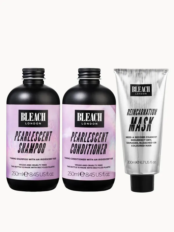 BLEACH LONDON Pearlescent 3 Step Routine