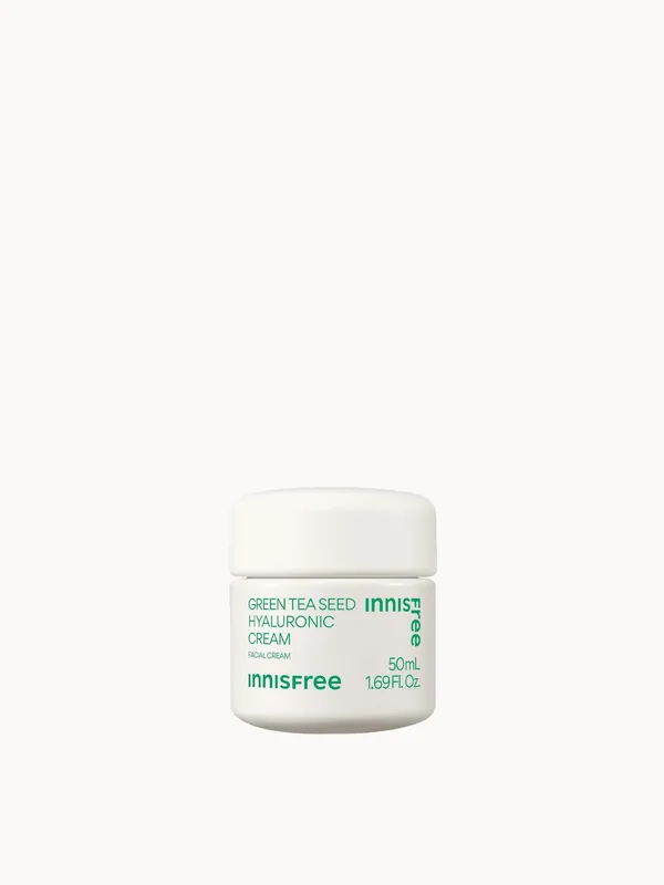 INNISFREE Green Tea Seed Hyaluronic Cream 50ml - Beauty of Joseon