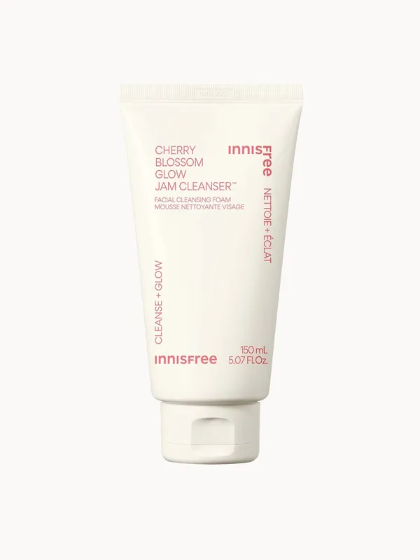 INNISFREE Cherry Blossom Glow Jam Cleanser 150ml - Beauty of Joseon