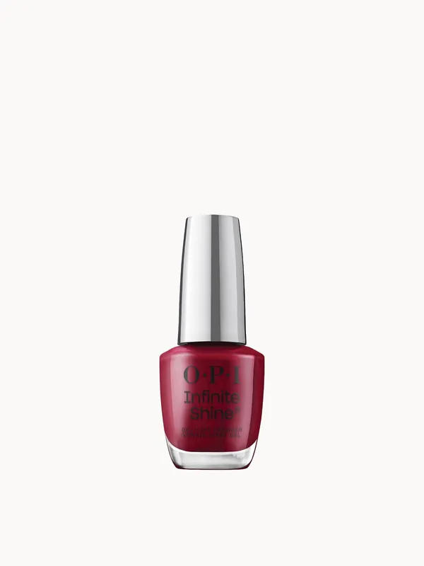 OPI Infinite Shine Long-Wear Gel-Like Dark Red Nail Polish - Malaga Wine 15ml